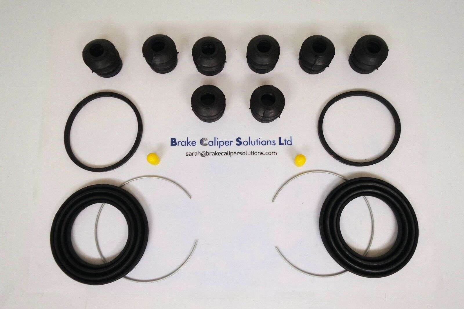 fits Mercedes S Class W220 1998-2005 FRONT Brake axle Caliper Seal Repair Kit