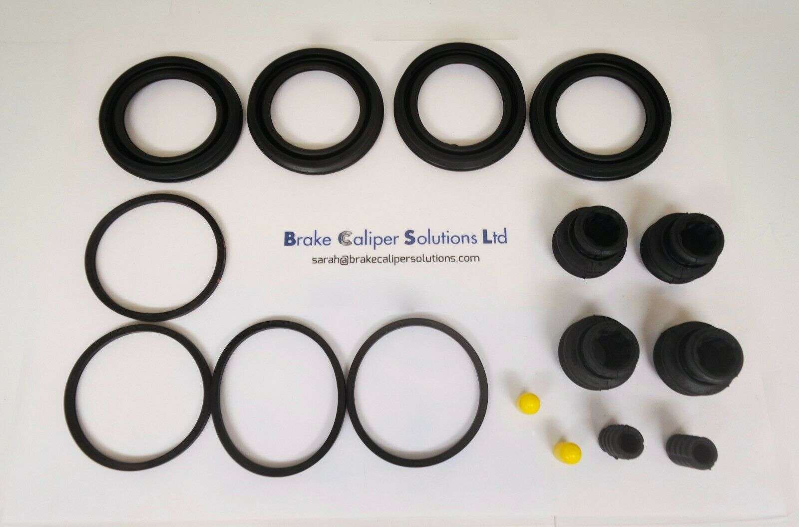 fit FRONT axle Brake Caliper Seal Repair Kit to fit Kia Sedona 2006-2014  5137