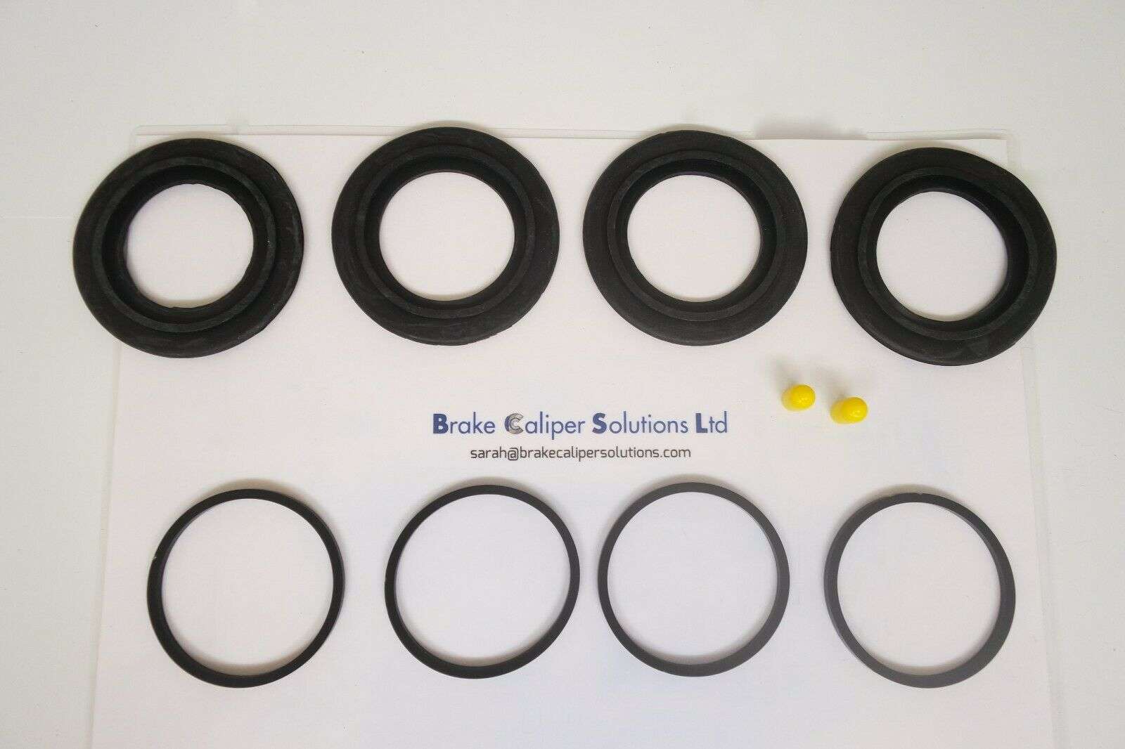 fit Triumph GT6 &amp; Vitesse 1967-1972 FRONT axle Brake Caliper Seal Repair Kit