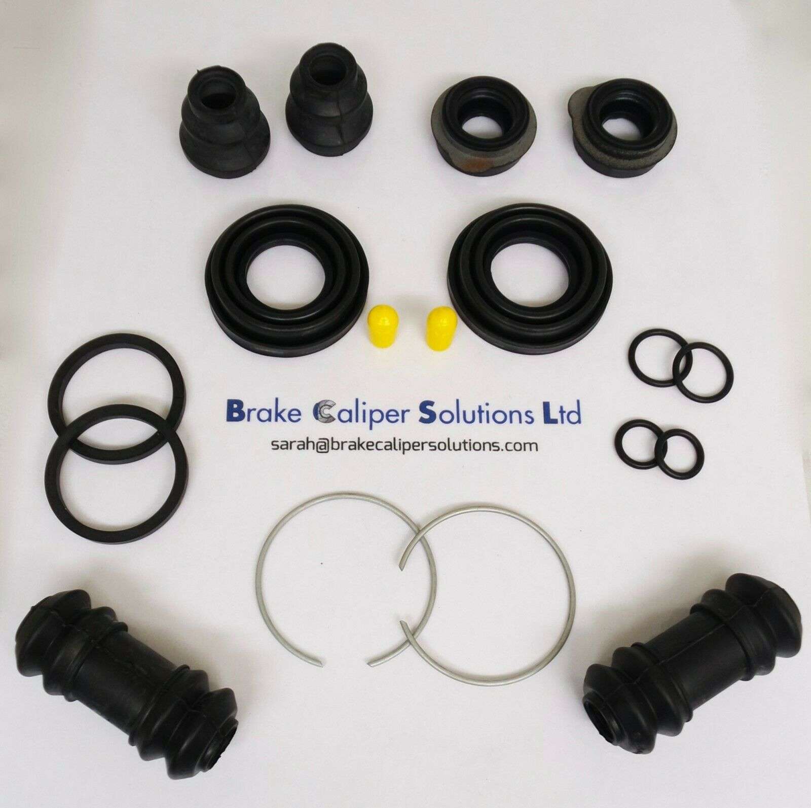 REAR BRAKE CALIPER SEAL REPAIR KIT for CITROEN C4 1.6 HDi 2004-2011 BSK3857