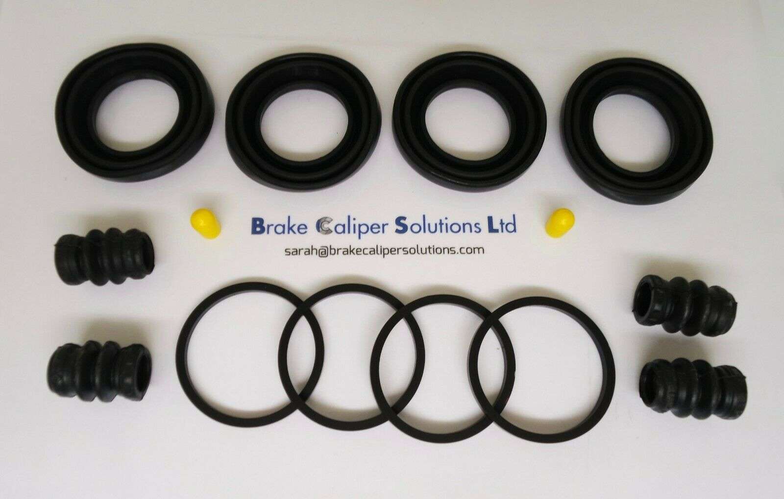FRONT Brake Caliper Repair Kit to fit MAZDA B SERIES 1999-2006 axle set
