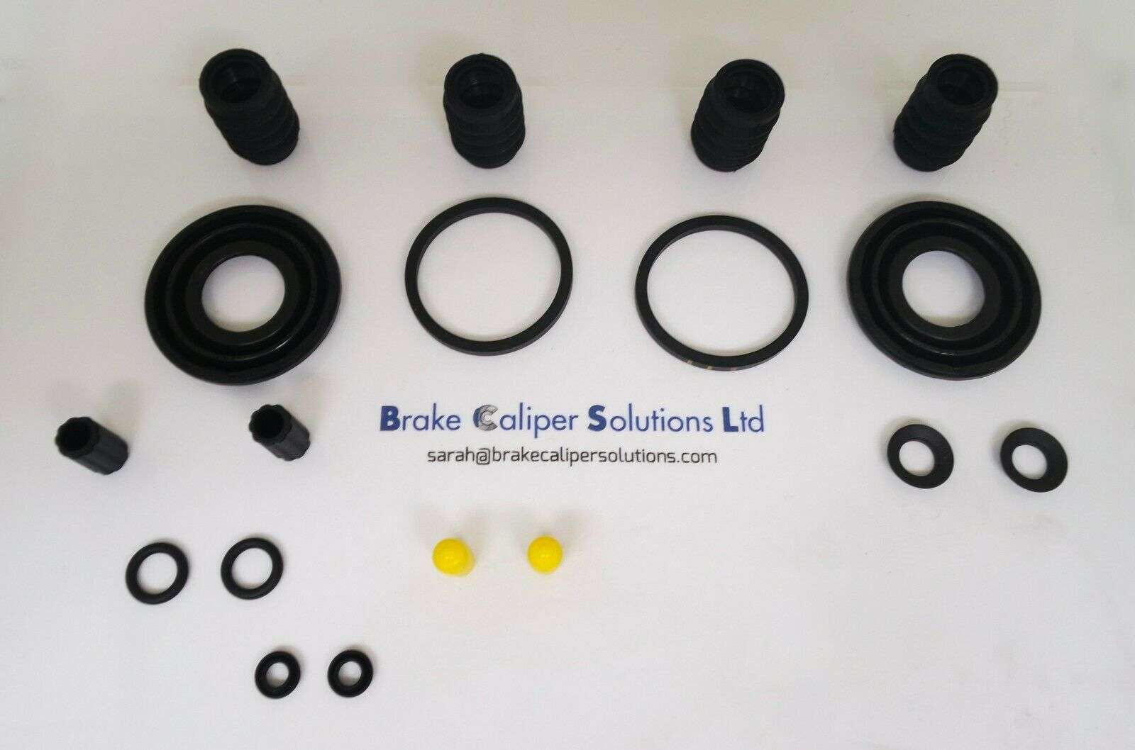 REAR BRAKE CALIPER SEAL REPAIR KIT for CITROEN C4 1.6 HDi 2004-2011 BSK3857