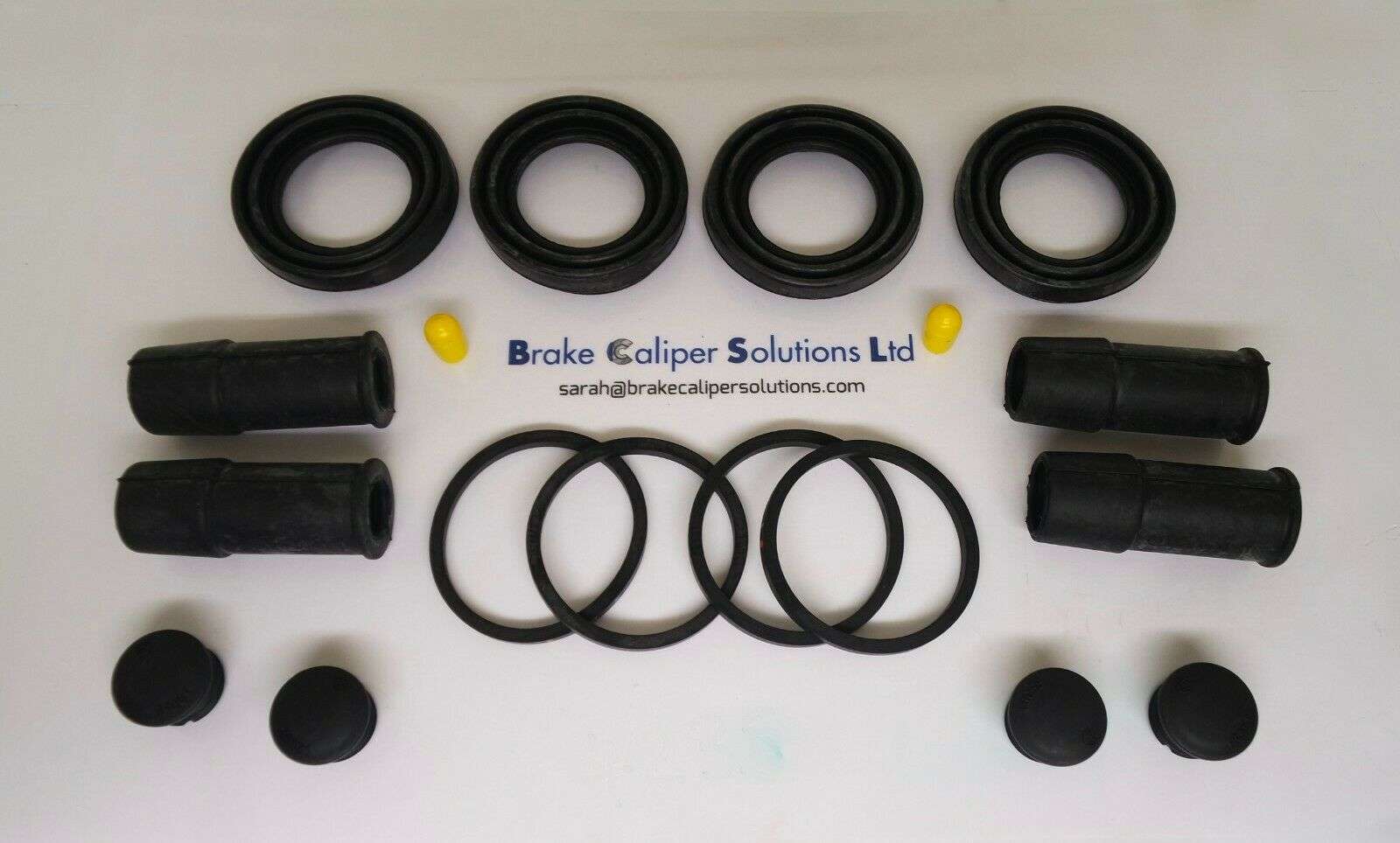 AUDI A8 1998-2003 REAR axle Brake Caliper Seal Repair Kit BSK204343