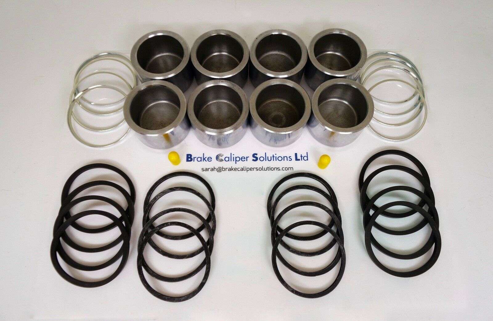 FRONT Brake Caliper Pistons &amp; Seal Repair axle Kit for LDV 400 CONVOY PILOT