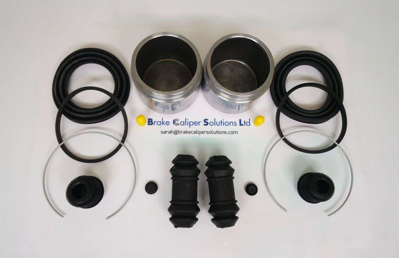 FRONT Brake Caliper Repair Kit with pistons for TOYOTA PREVIA 1996-2000 BCKP194