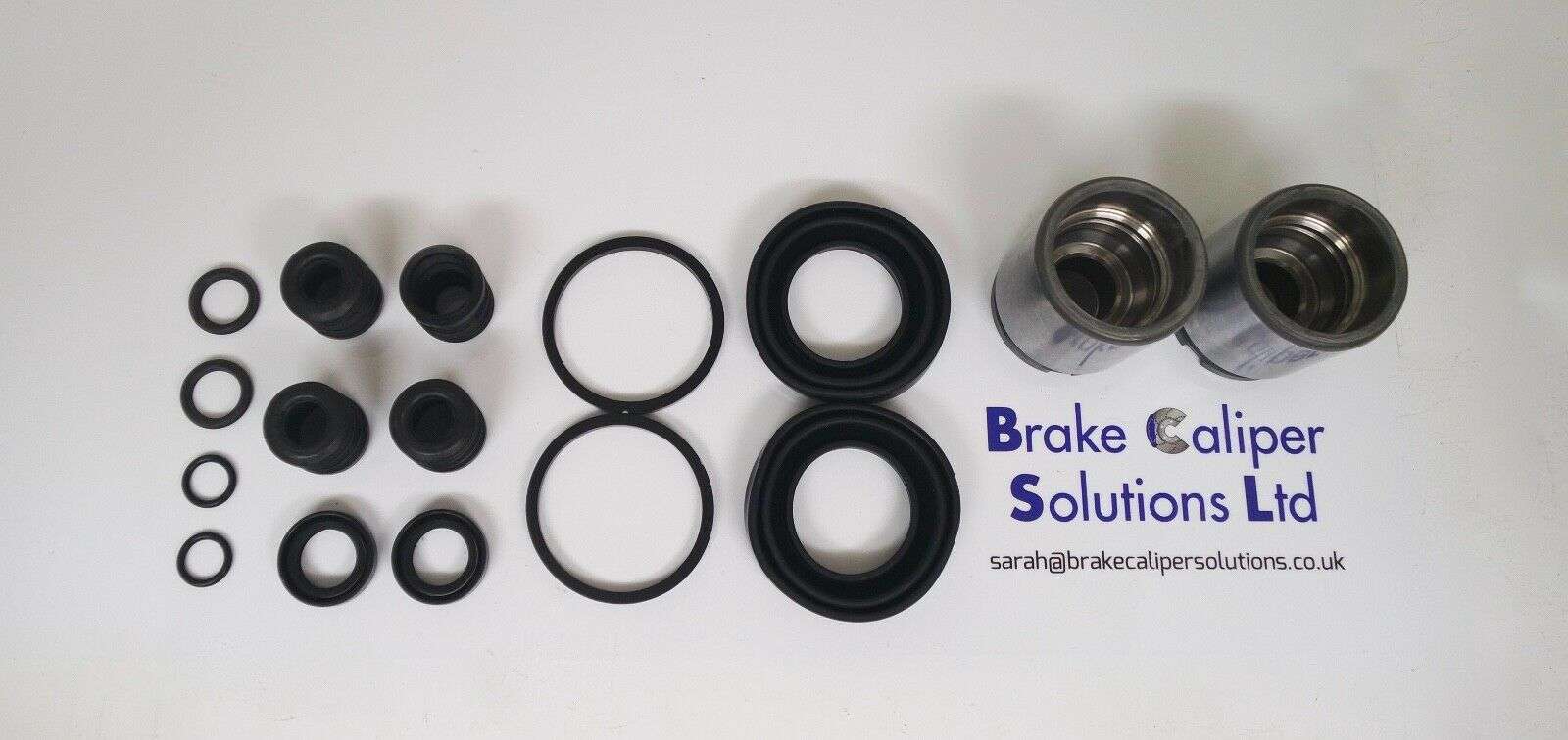 REAR AXLE Brake Caliper Repair Kit + Pistons for FORD SCORPIO 1994-98