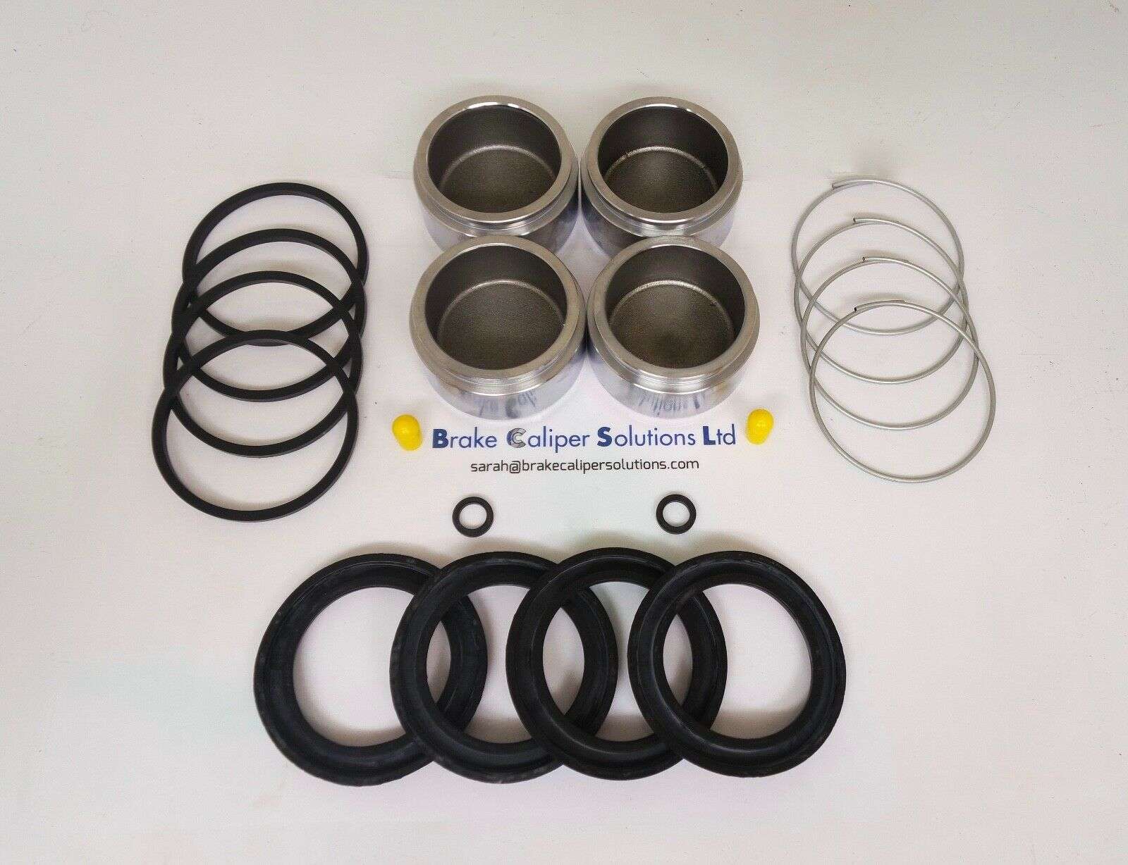 ROVER 2000 2200 1966-1977 FRONT Brake Caliper AXLE Repair Kit + Pistons