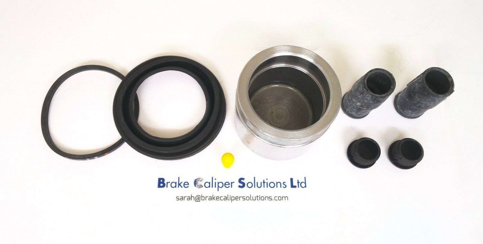 FRONT SINGLE  Brake Caliper Repair Kit + Piston for JAGUAR XJ40 XJ12 XJR XJ8