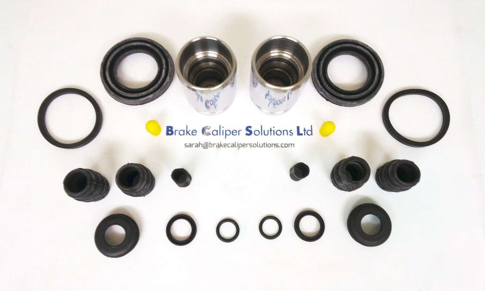 NISSAN PRIMERA 1996-2002 REAR Brake Caliper Repair Kit +Pistons BCKP96