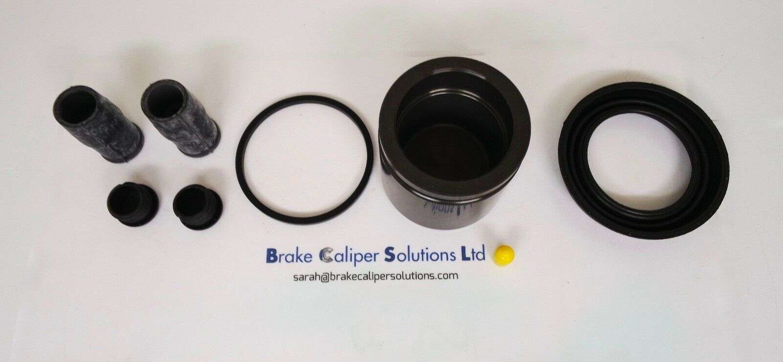 VOLVO C70 &amp; S40 &amp; V50 2004-2014 FRONT Brake Caliper Repair Kit + Pistons
