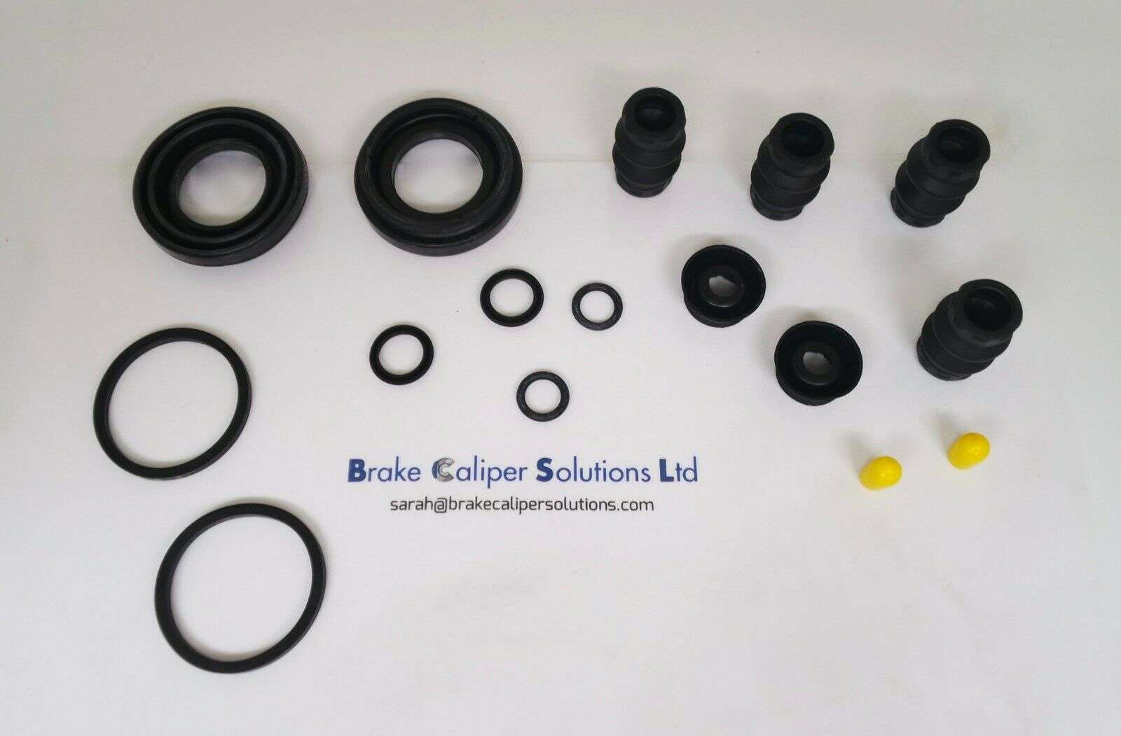 VW Golf Mk6 1.6 TDi 2009-2015 REAR Brake Caliper Seal Repair Kit axle 3843