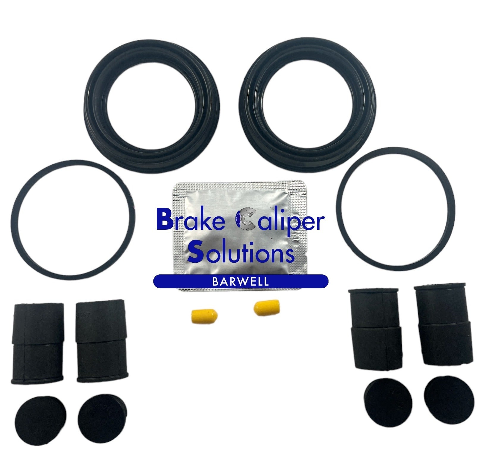 JAGUAR XF & XJ X351 2008-16 FRONT AXLE Brake Caliper Seal Repair Kit BSK206045