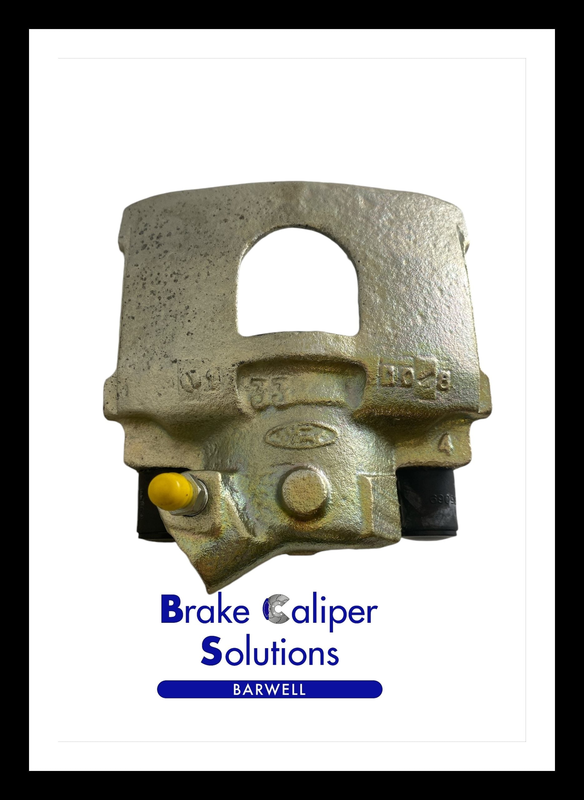 Brake Caliper fits, FORD FIESTA Mk3 1.0 Front Left 89 to 95 TLB (BC61898)