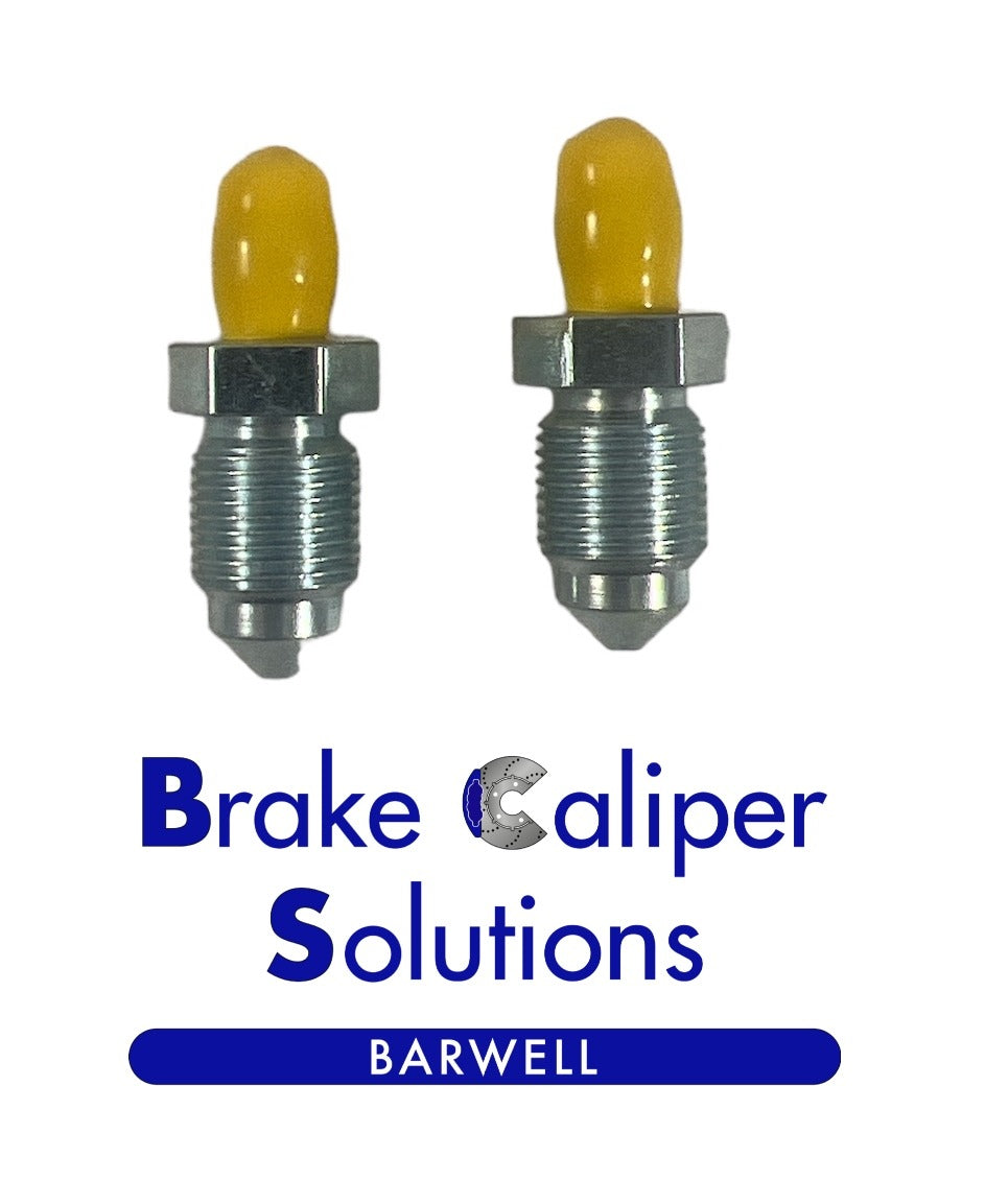 M12 X 1  x 2 Brake Bleed Screws Nipples  BCB040