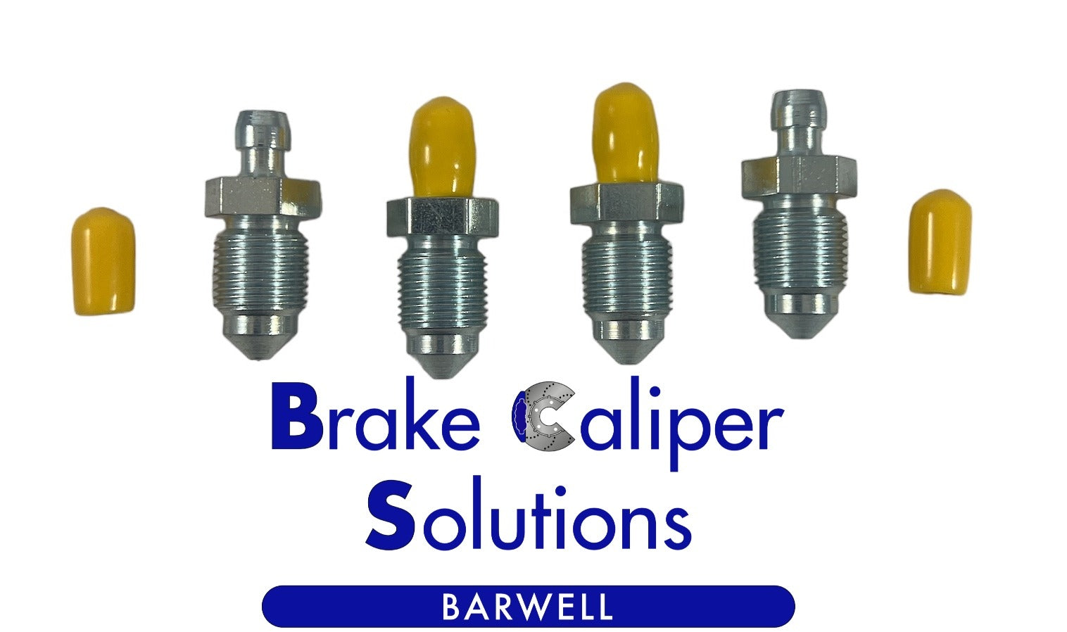 M12 X 1  x 4 Brake Bleed Screws Nipples BCB040