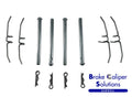 Ford Escort 1.1 1970-76 front pad fitting kit BCH0901