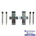 for VW TYPE 2 Transporter, Kombi Bus 08.70-07.72, FRONT Caliper Brake Pad Fitting Kit: BCH0913