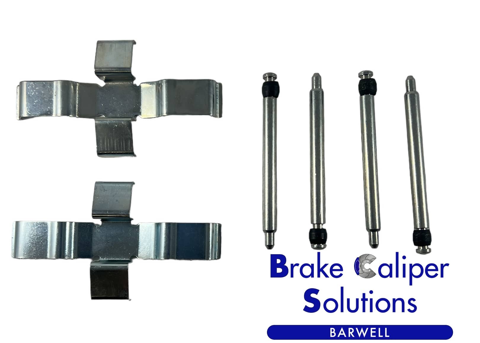 Front Brake Caliper Pad Pin Fitting Kit for Mercedes W123 ATE BCH1004