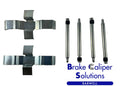 Mercedes 200 220 230 240 280 300 FRONT Brake Pad Pin Kit H1004