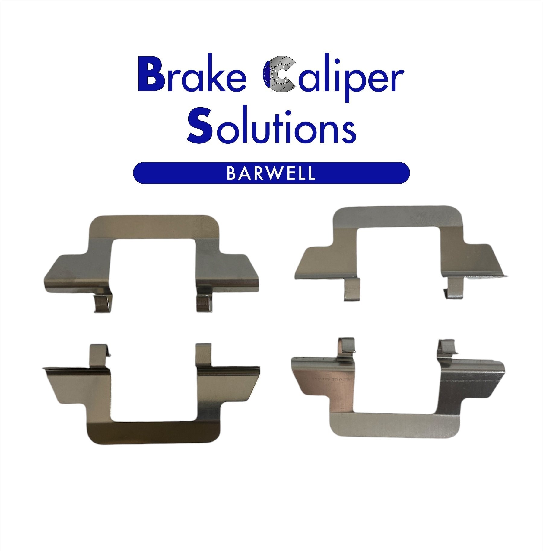 Front Brake Caliper Pad Fitting Kit for Citroen C2 &amp; C3 (Vented Disc) BCH1243