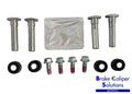 for NISSAN LAUREL 1985-1989 FRONT L & R Brake Caliper Slider Bolt Pin Kit: BCH1327