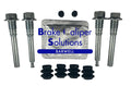 Nissan X-Trail T30 T31 2002-14, REAR Brake Caliper Slider Bolt Kit -BCH1446