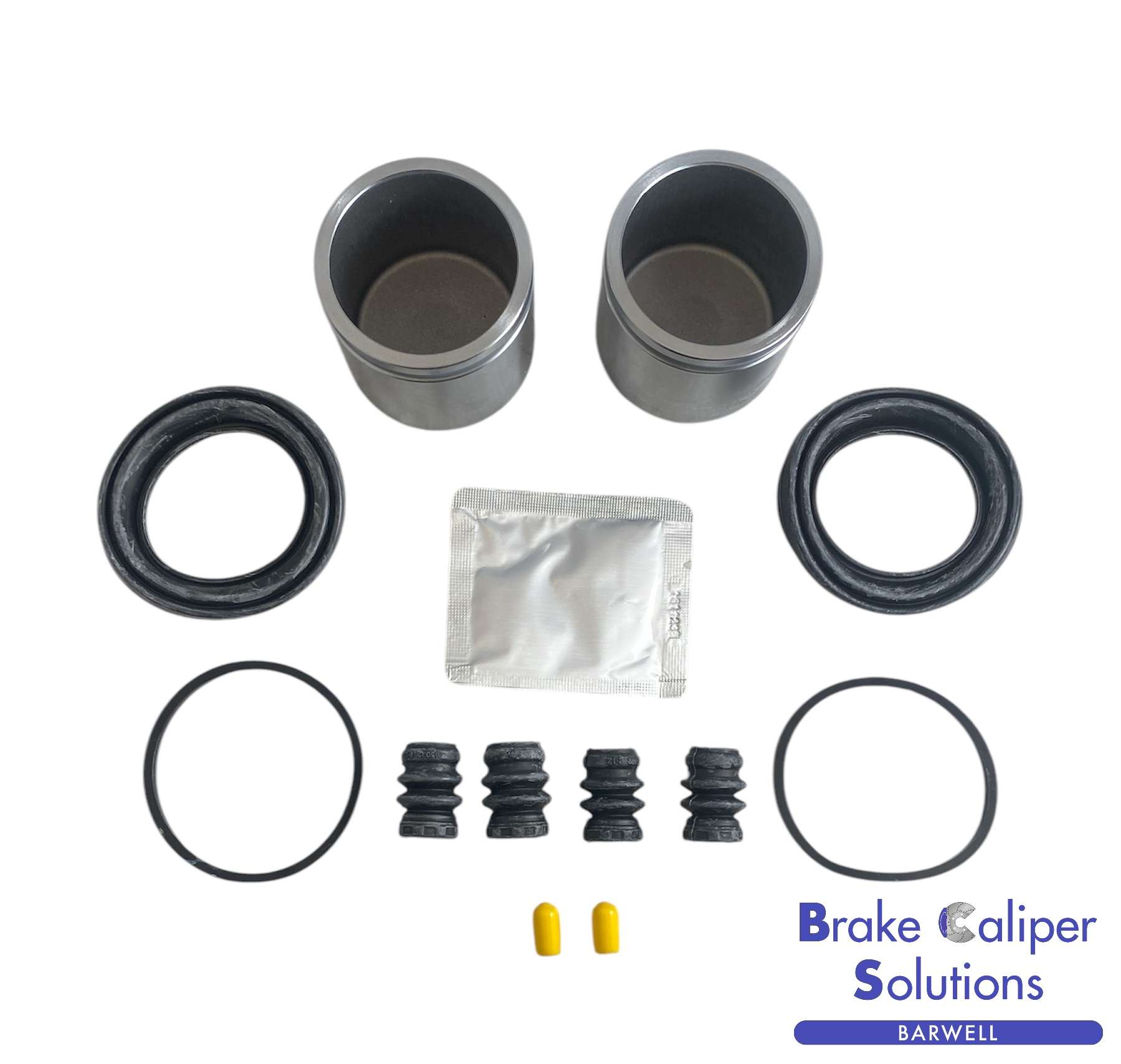FRONT Brake Caliper Repair Kit +Pistons for NISSAN ALMERA 1.5 2000-06 BCKP106