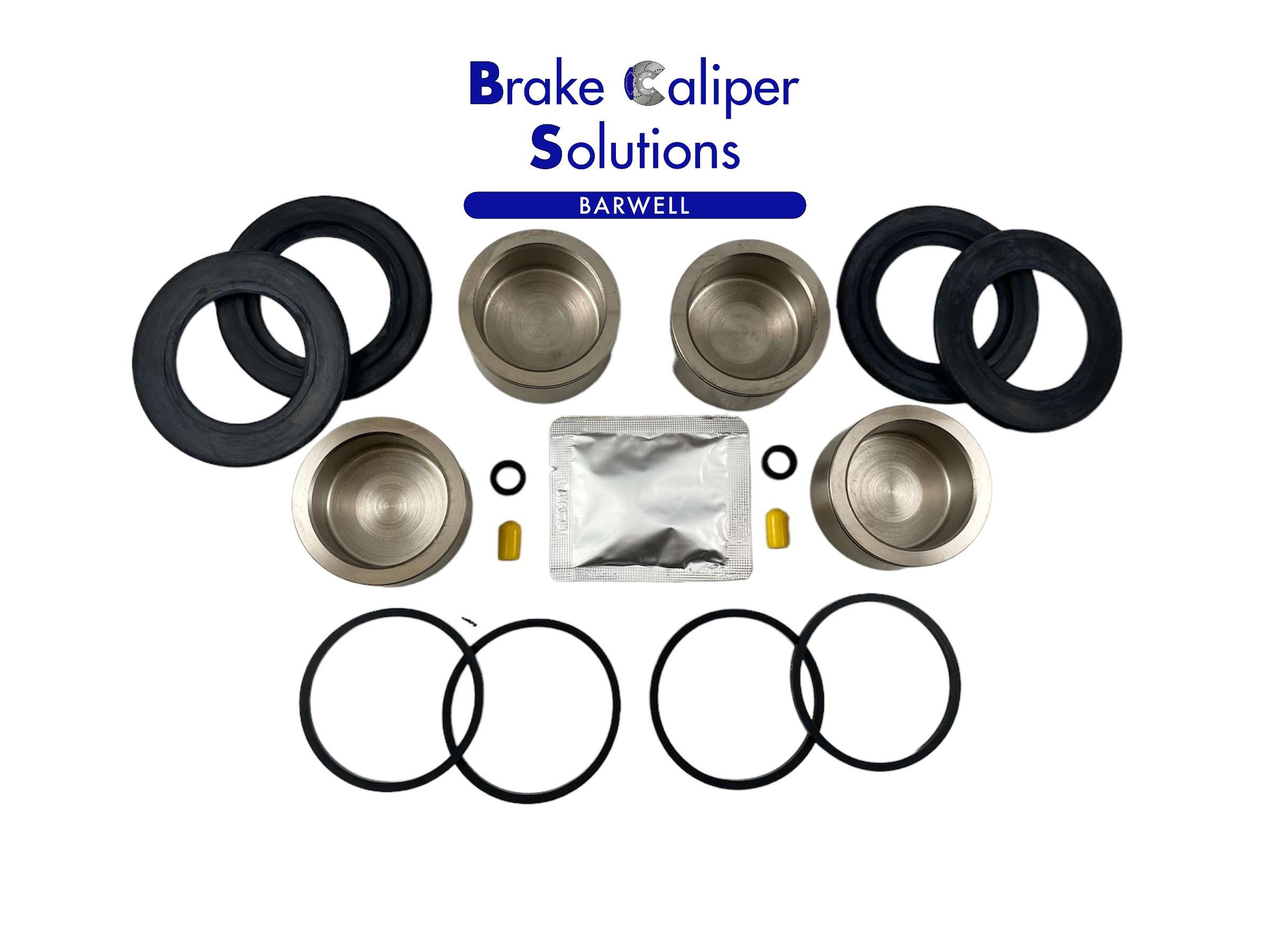 FORD CORTINA GT &amp;1600E FRONT axle Brake Caliper Repair Kit +Pistons- BCKP118