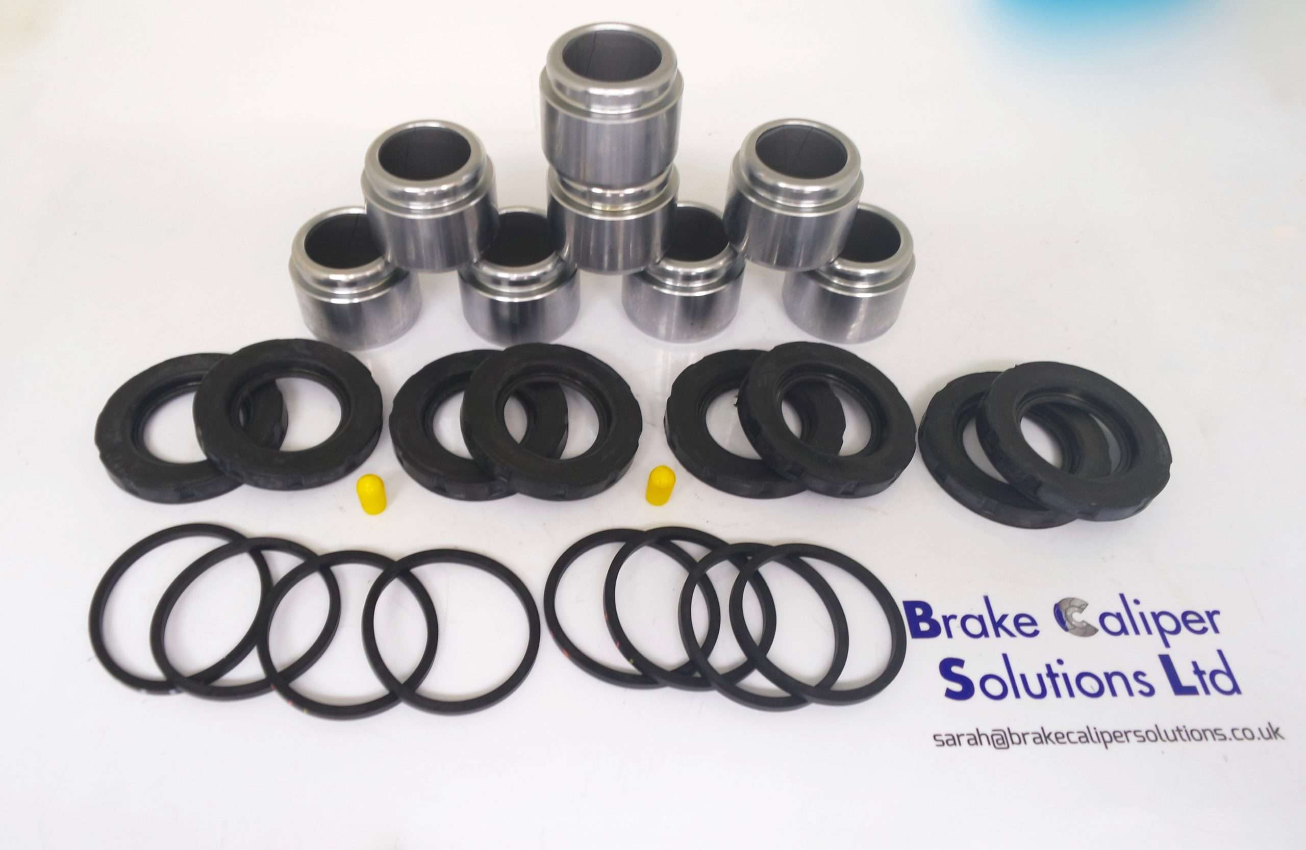 For Mercedes G Wagen FRONT Brake Caliper Seal & Piston Repair Kit Axle BCKP120