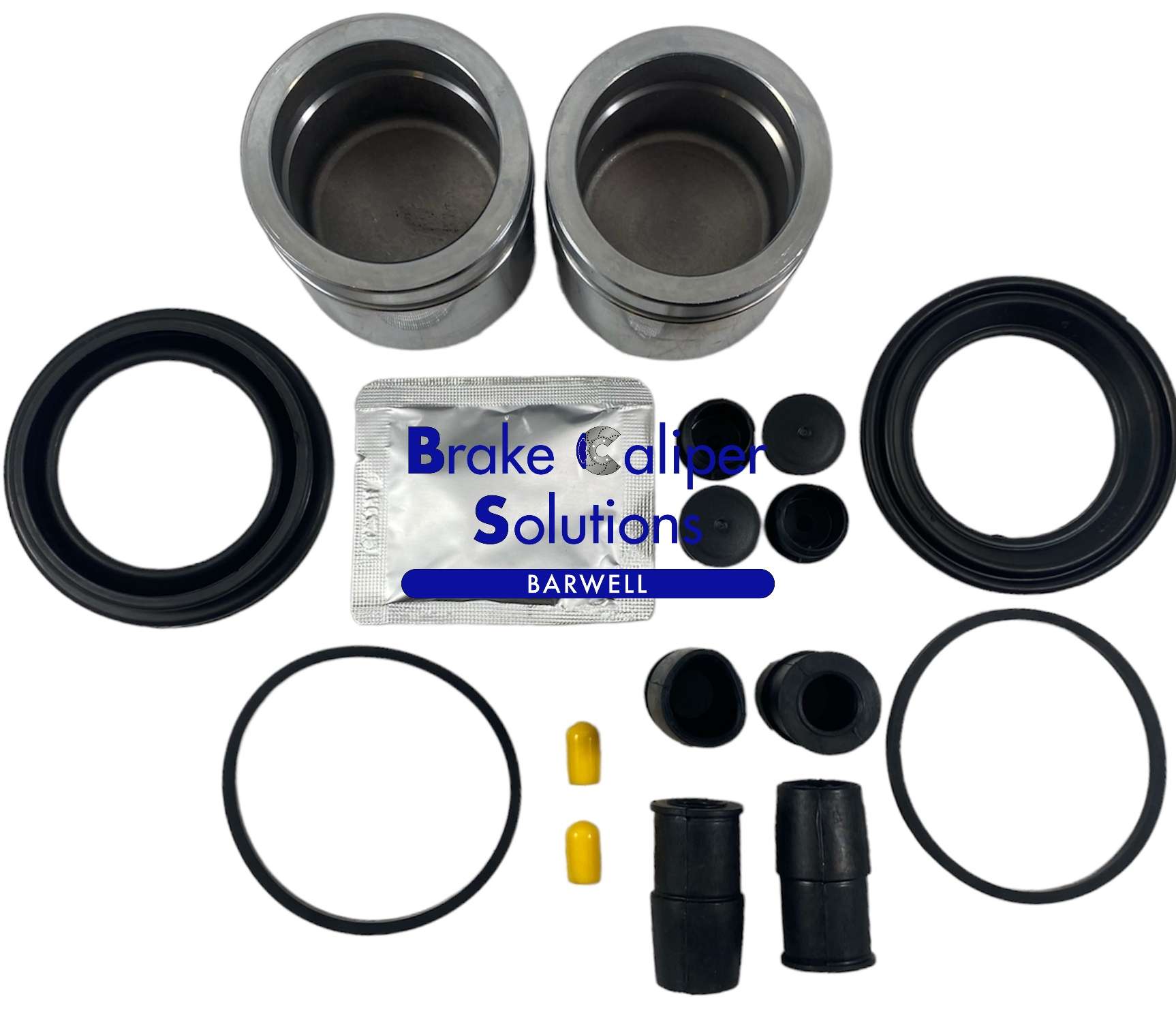 Volvo 850 1991-1997 FRONT AXLE  Brake Caliper Repair Kit + Pistons 57mm -BCKP13