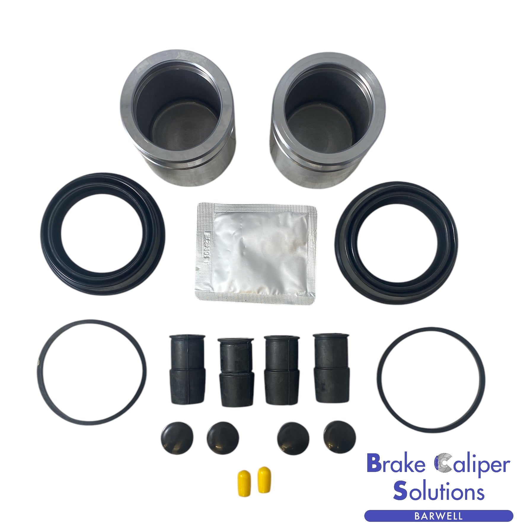 Volvo S60 2.4D Front Brake Caliper Rebuild Repair Kit with pistons BCKP134