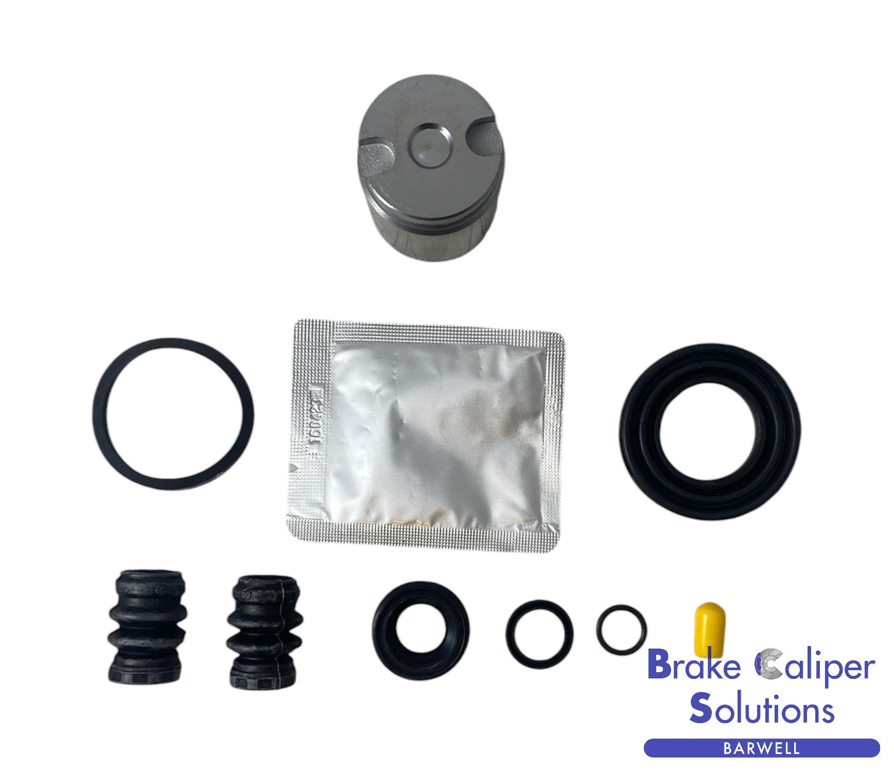 REAR SINGLE Brake Caliper Repair Kit + Pistons for MAZDA 6 MPS 2005-2007- BCKP135S