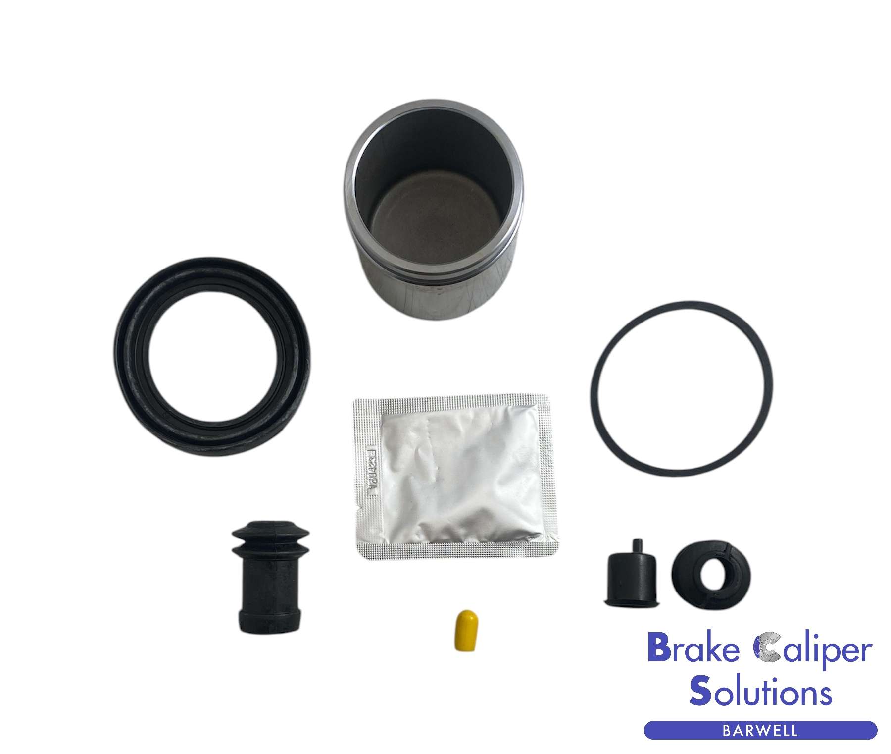 FRONT SINGLE Brake Caliper Repair Kit + Pistons for MAZDA 6 2.0 2002-07- BCKP137S