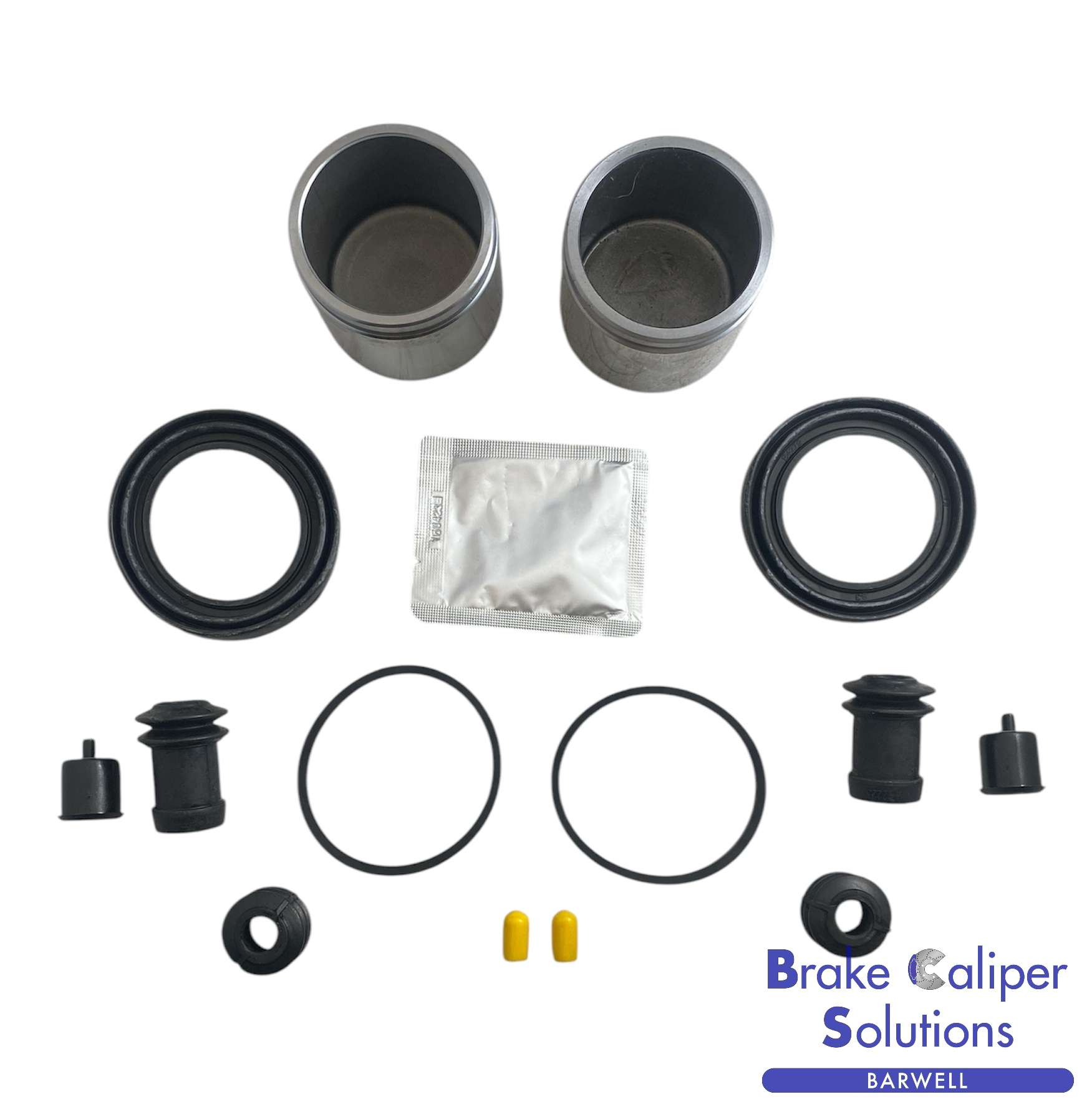 FRONT AXLE Brake Caliper Repair Kit +Pistons for Mazda 6 GG GY 2002-2007 -BCKP137