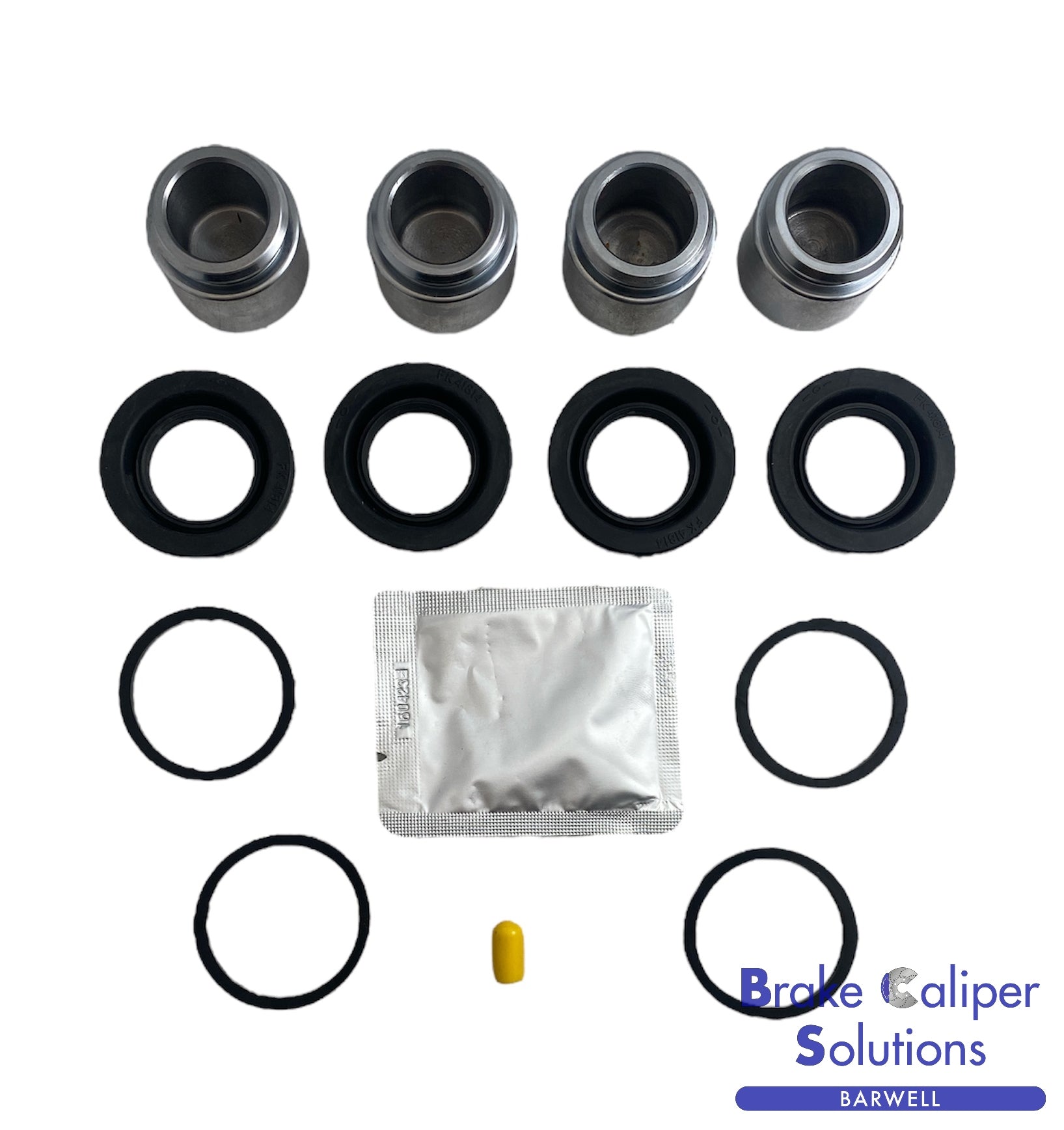 FRONT Single Brake Caliper Repair Kit +Pistons for BMW 1602 1971-1975 BCKP154S