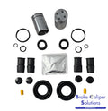 for MINI COOPER 01-2007 REAR axle Brake Caliper Rebuild Repair Kit with Pistons BCKP156