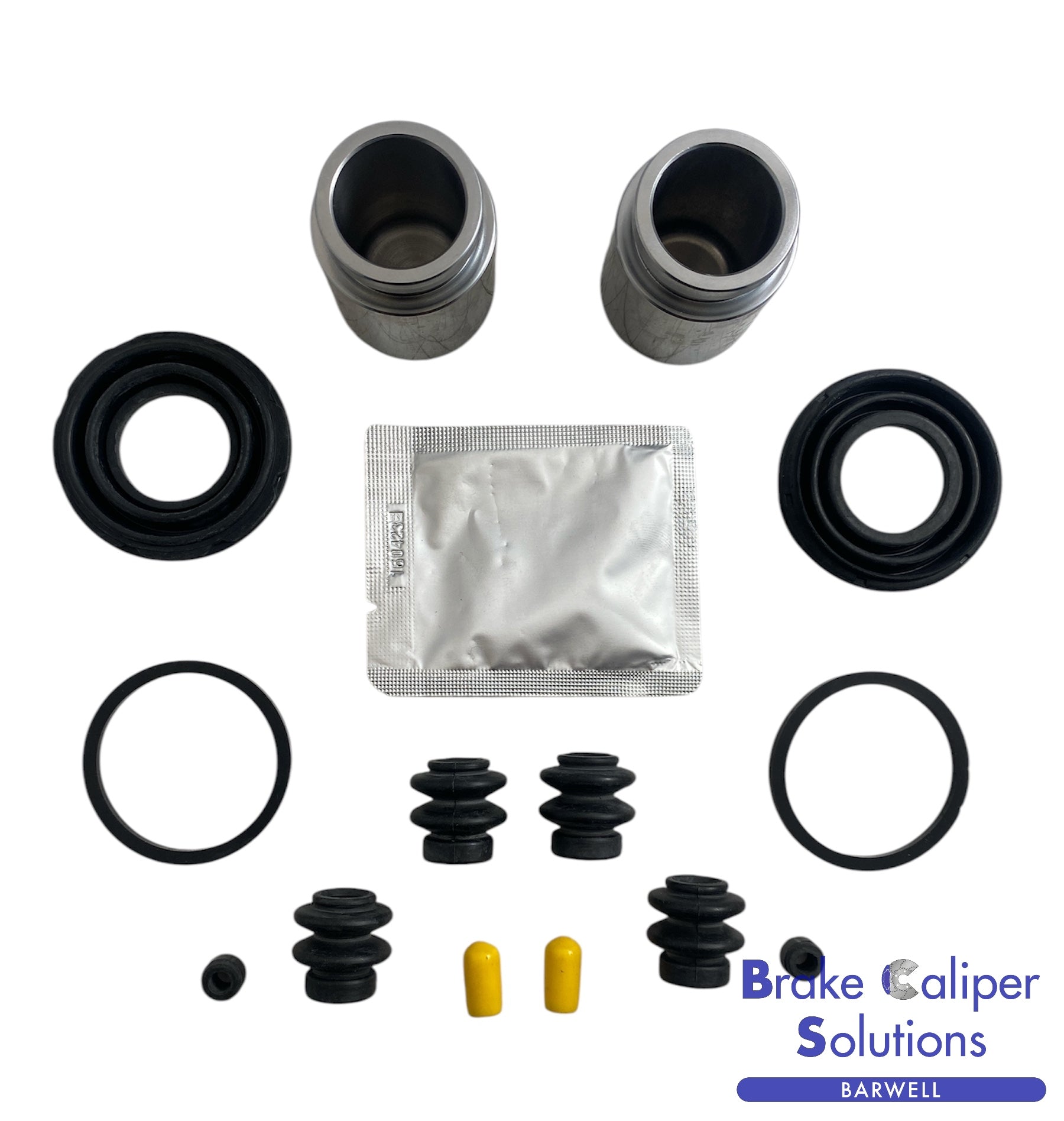 For NISSAN JUKE 2010-2016 axle set REAR Brake Caliper Piston Rebuild Repair Kit