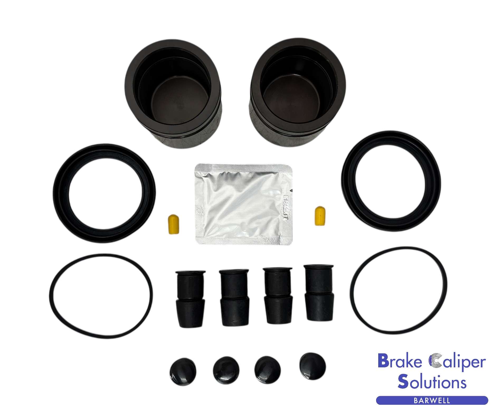 for Ford AXLE Escort Cosworth 1992-95 Front Brake Caliper repair kit Pistons -BCKP17