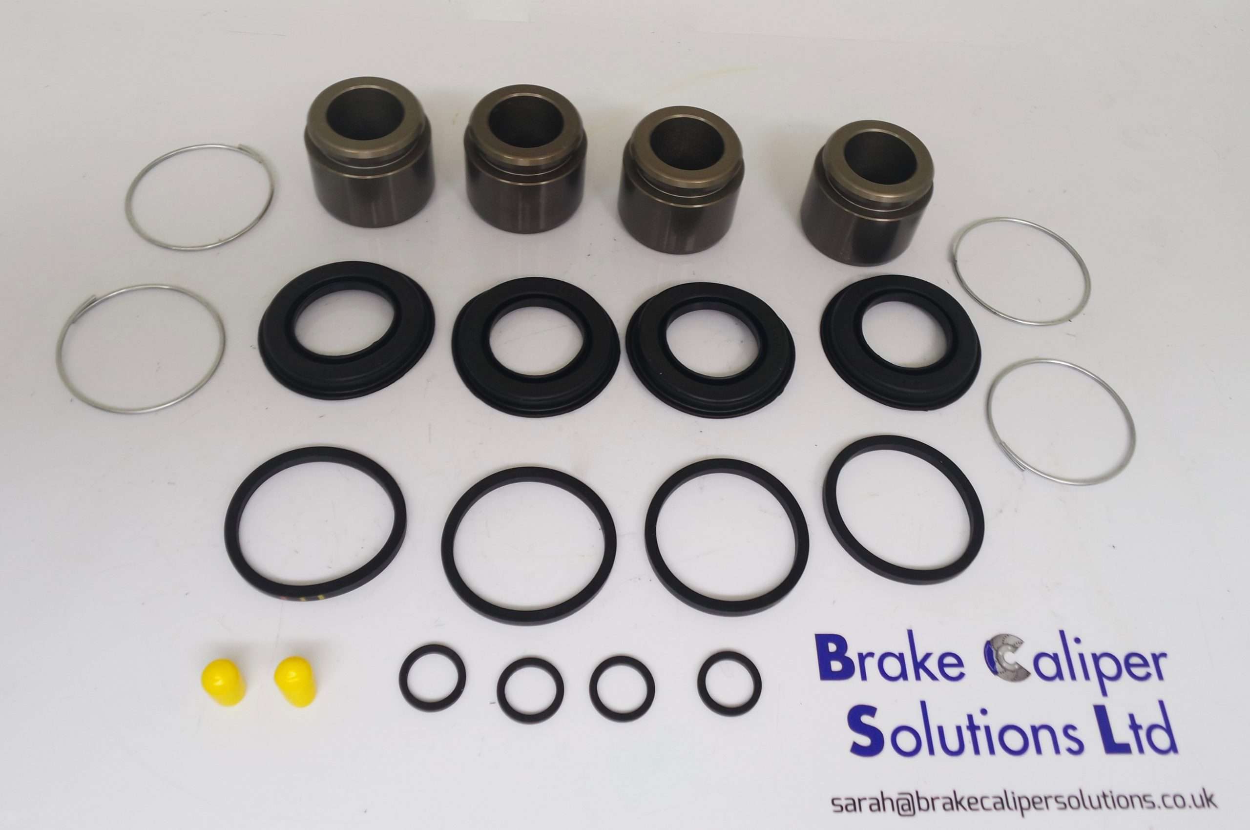 for SUBARU IMPREZA WRX Rear AXLE Brake Caliper Repair Kit + Alloy Pistons KP189