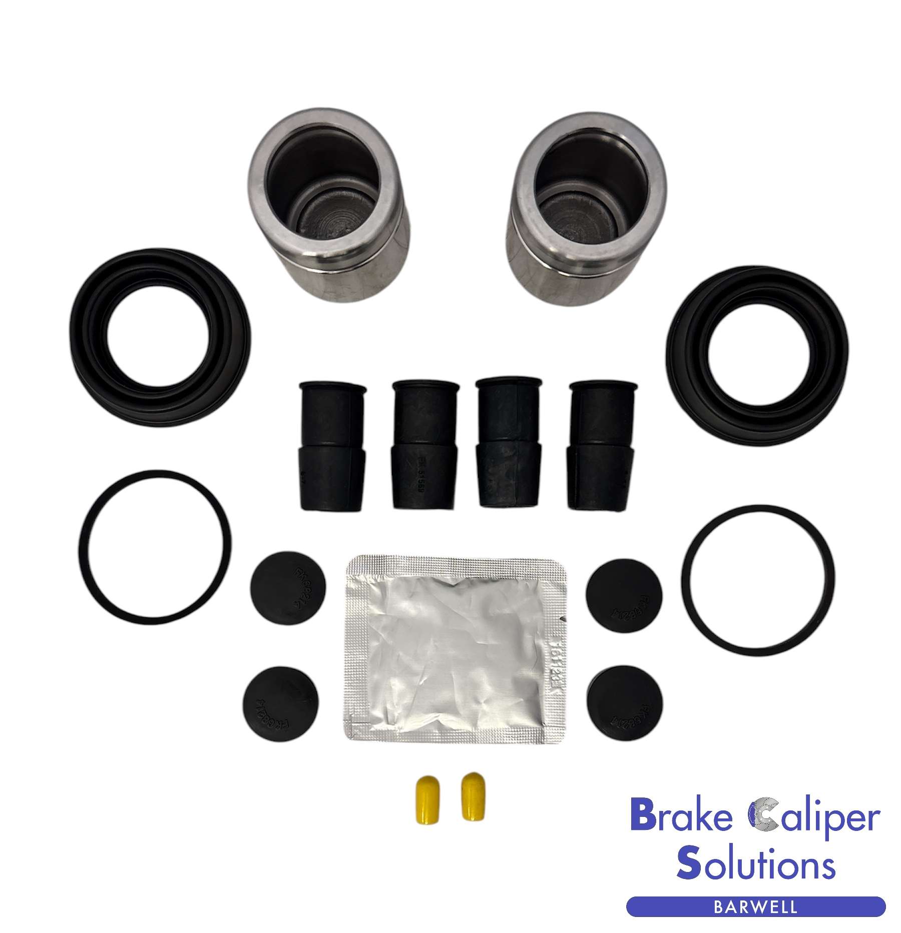 For BMW 3 Series E90 & E91 REAR Brake Caliper Seal & Piston Rebuild Repair Kit-BCKP198