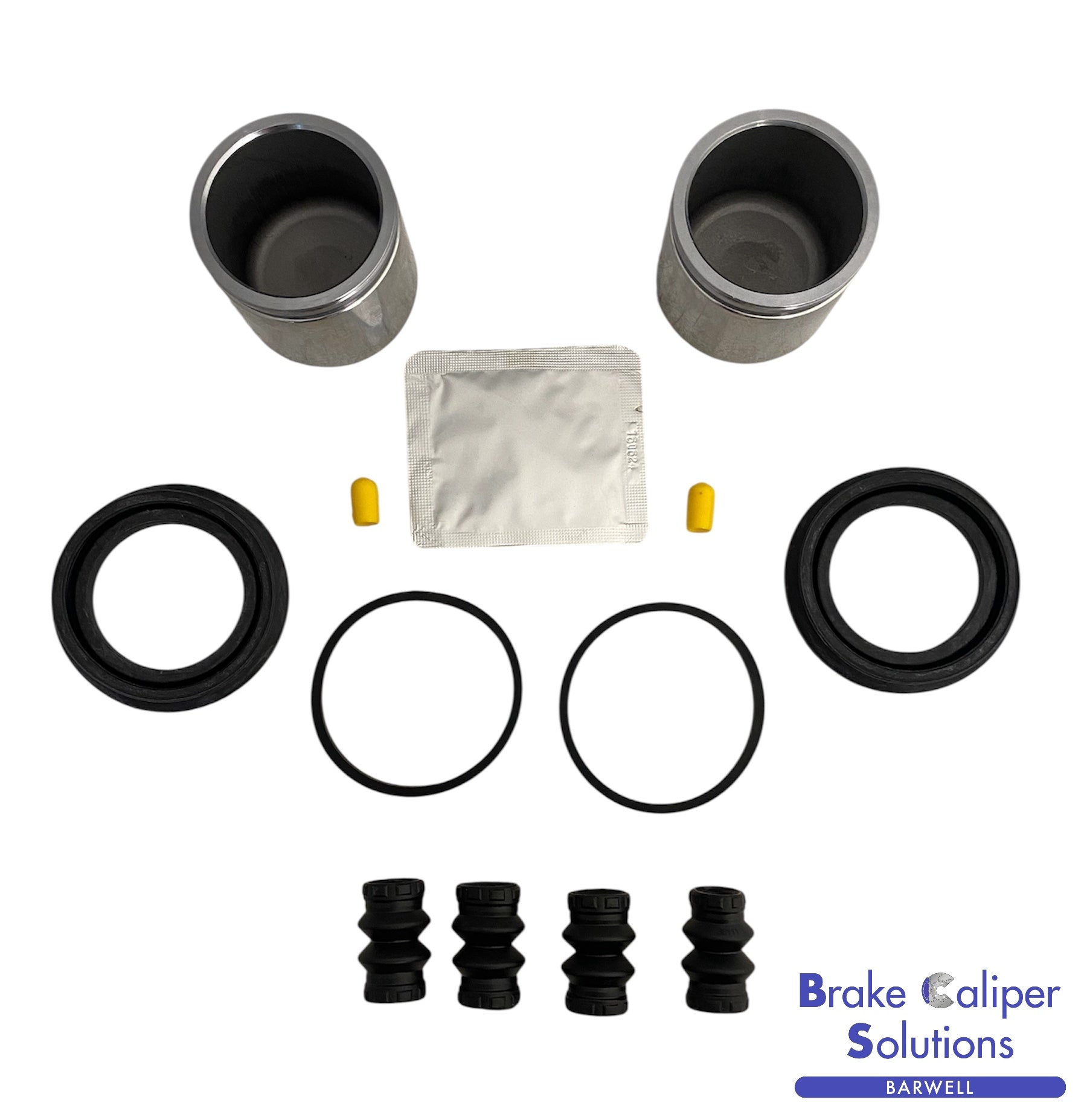 MINI R56 2006-2013 FRONT AXLE Brake Caliper Repair Kit + Pistons KP202