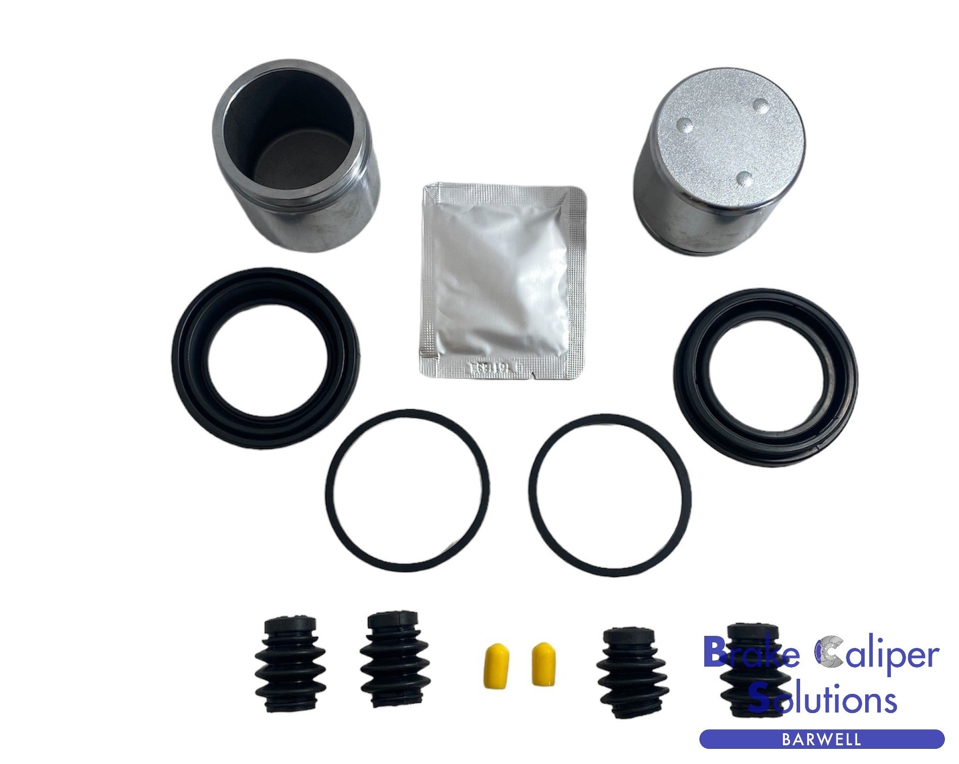 for HONDA CIVIC 1.5 1991-1995 FRONT Brake Caliper Rebuild Repair Kit + Pistons BCKP204