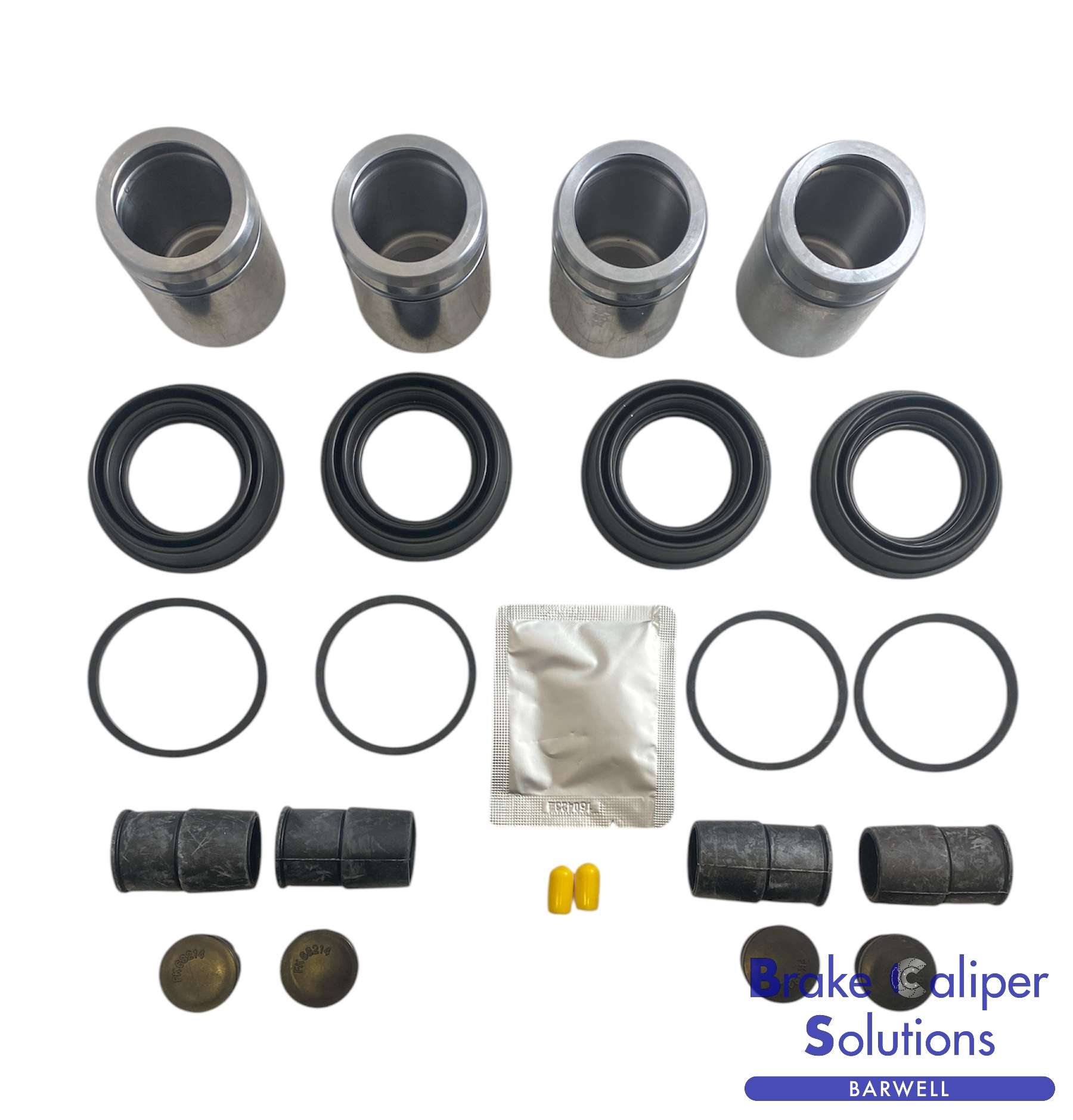 for MERCEDES E 500 2002-2008 FRONT Brake Calipers Rebuild Repair Kit + Pistons BCKP209