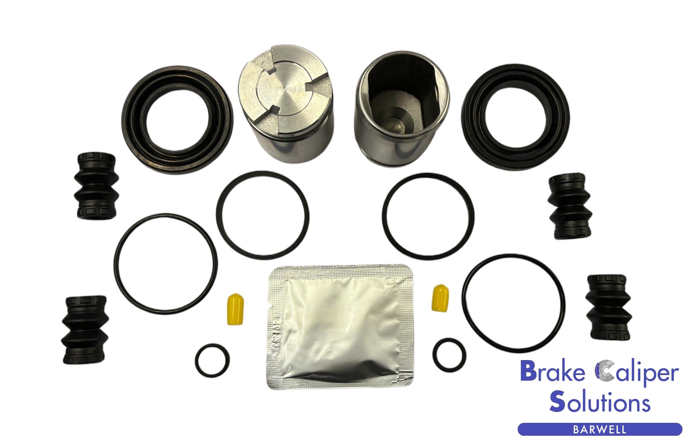 for AUDI Q3 2011-2016 REAR AXLE Brake Caliper Repair Kit + Pistons BCKP213