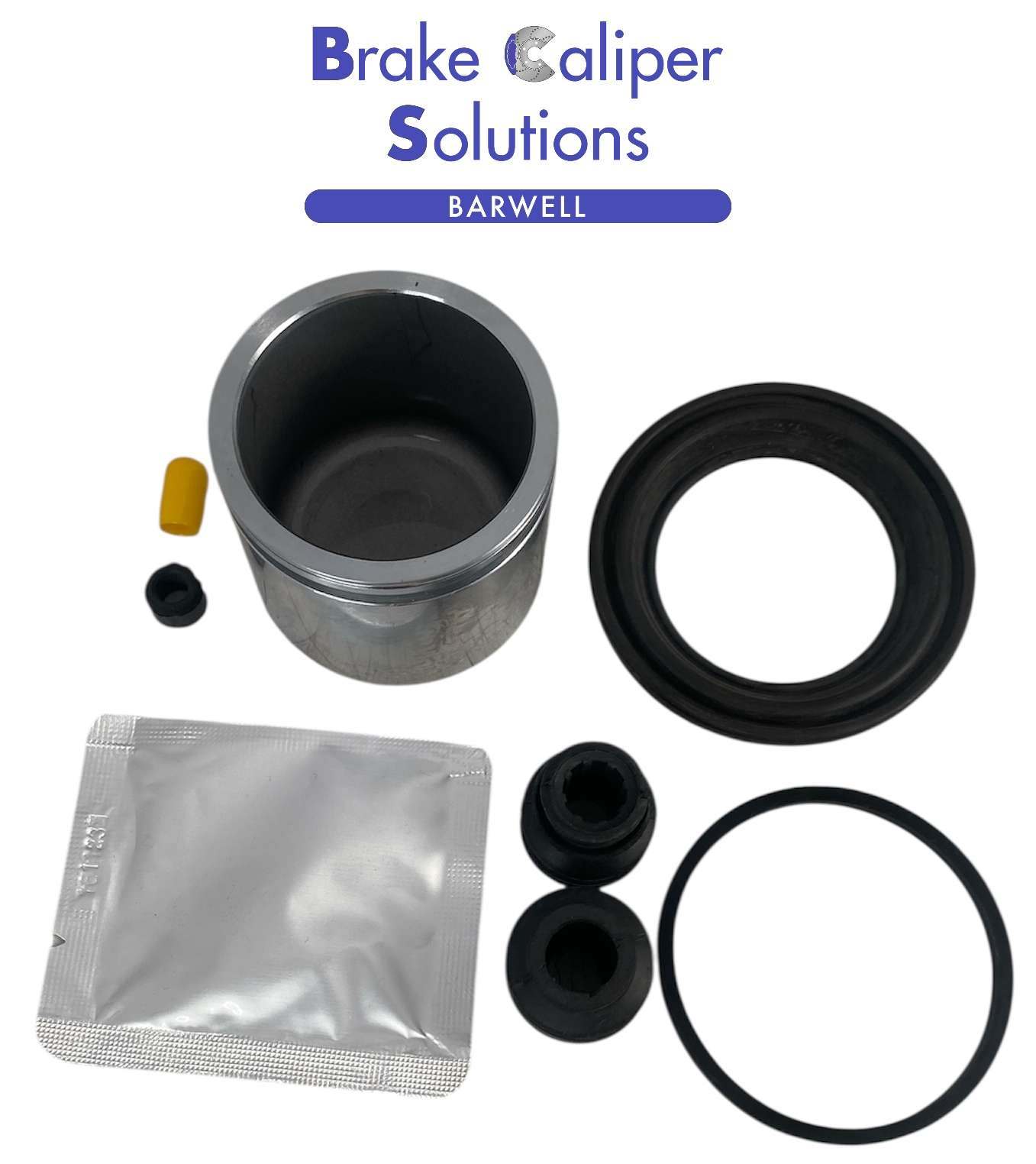 for FORD FIESTA 2008-2017 Front brake caliper Rebuild Repair seal kit piston