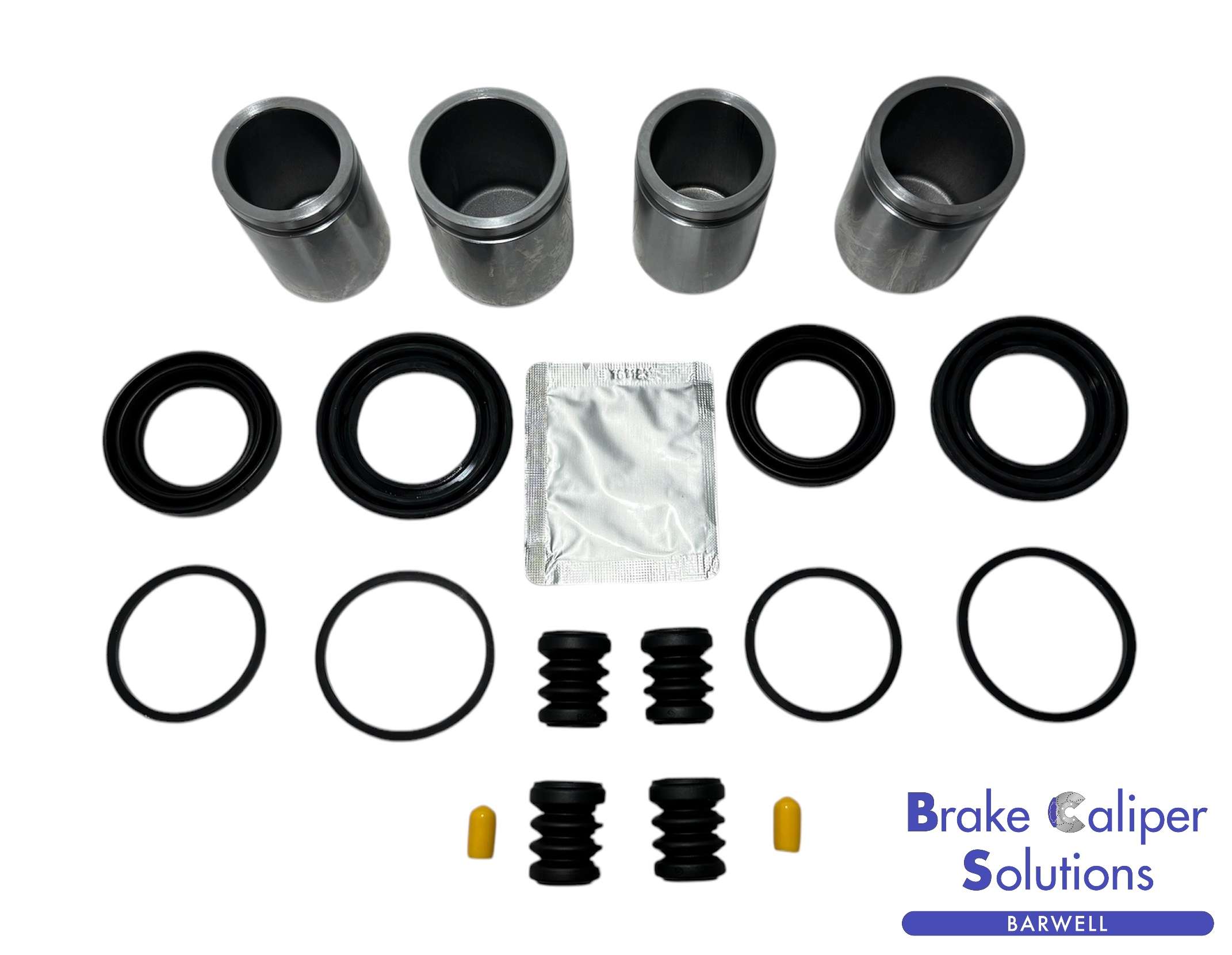 FRONT AXLE Brake Caliper Repair Kit + Pistons for AUDI 80 2.8 1991-96 BCKP228
