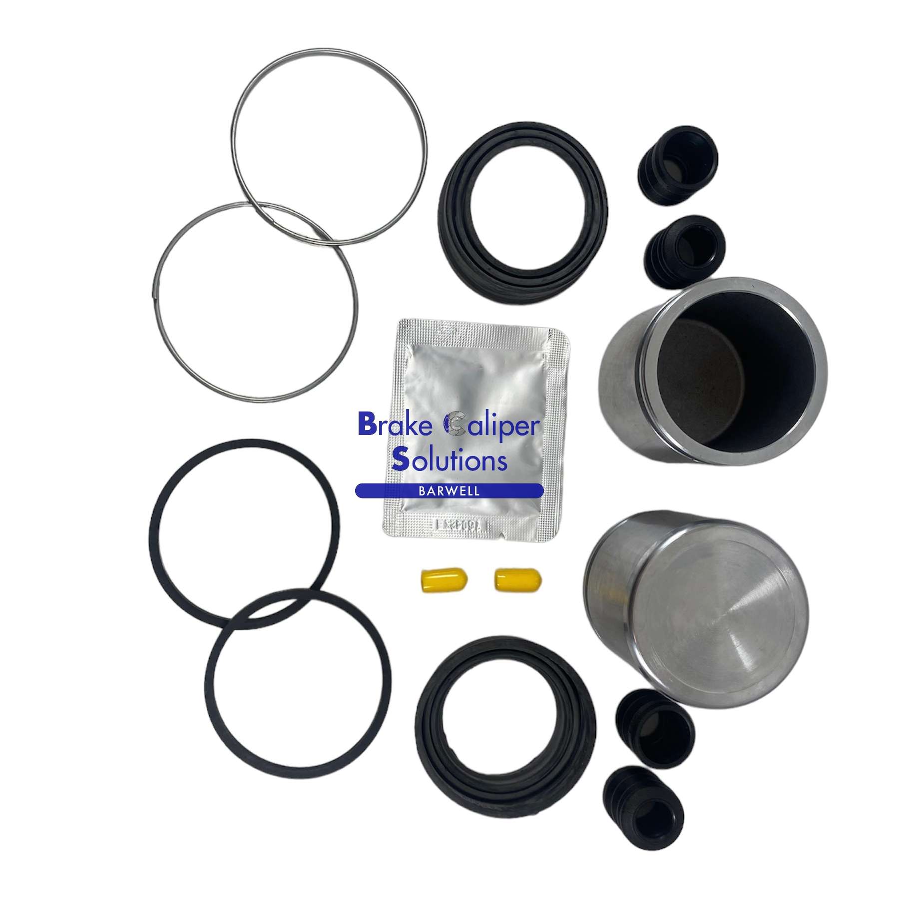FRONT Brake Caliper Rebuild Repair Kit +Pistons for RENAULT EXTRA 1985-1998 BCKP240