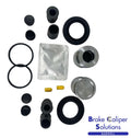 for BMW 3 SERIES E36 1990-2000 Rear AXLE Brake Caliper Seal Repair Kit + Pistons BCKP242