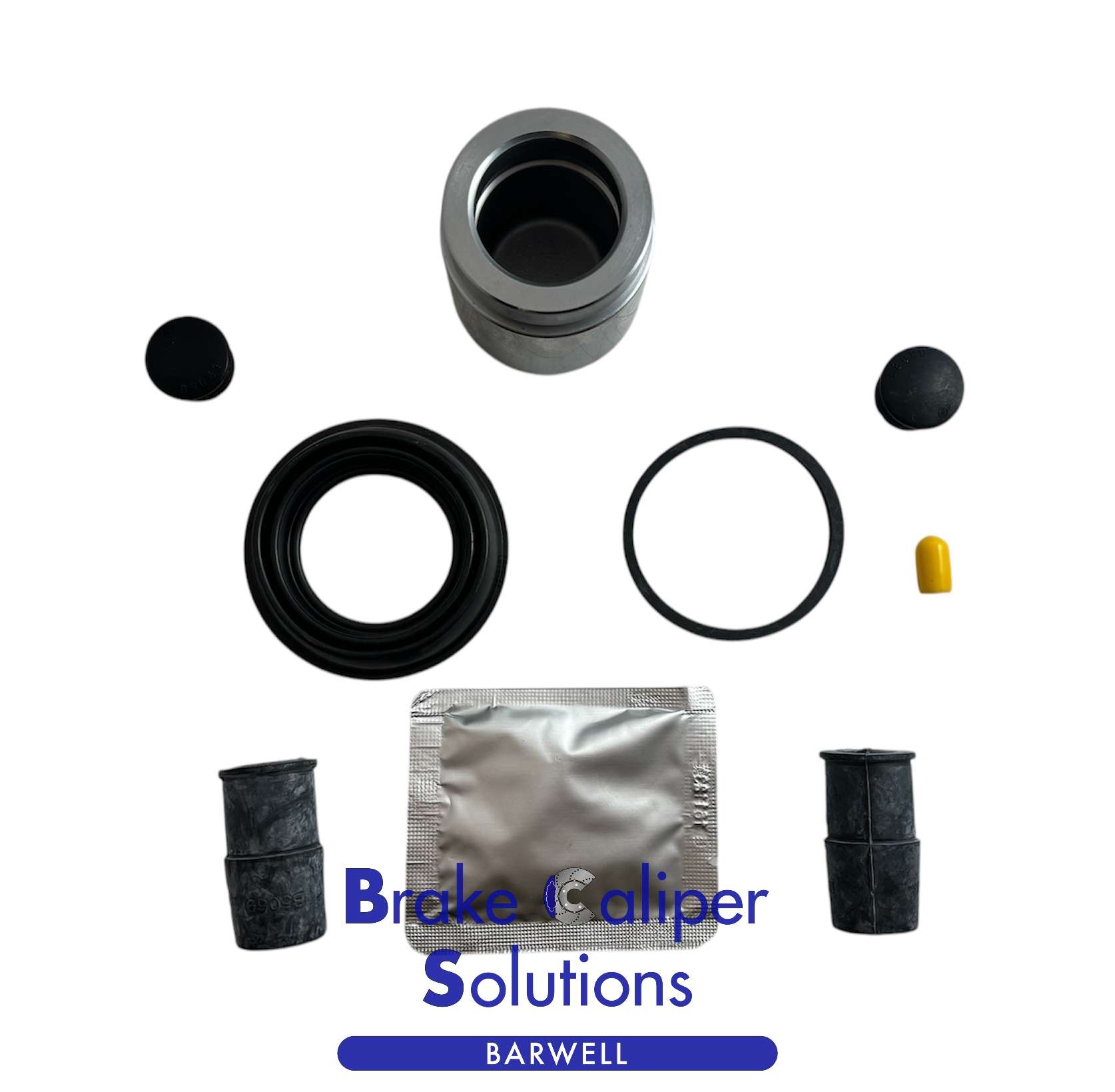 for BMW M5 2004-2010 REAR L or R Brake Caliper Rebuild Repair Kit & Pistons BCKP247S