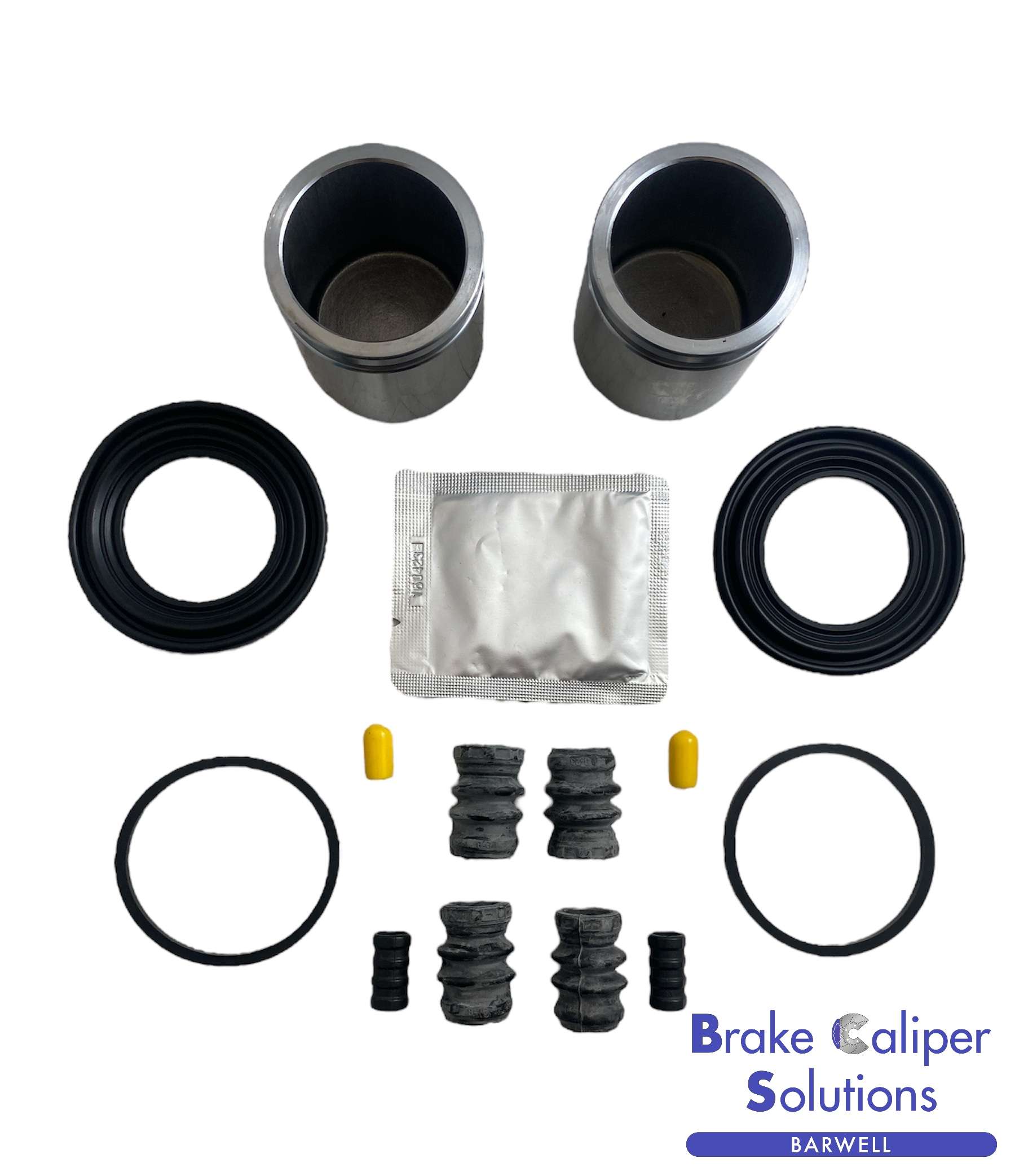 for NISSAN MICRA 1992-2003 Front L&R Brake Caliper Rebuild Repair Kit + Pistons-  BCKP249
